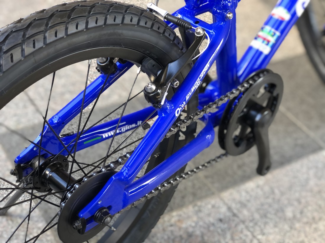 参考価格 GIOS ジオス GENOVA 18 P.BLUE 子供用自転車 品川区受取専用